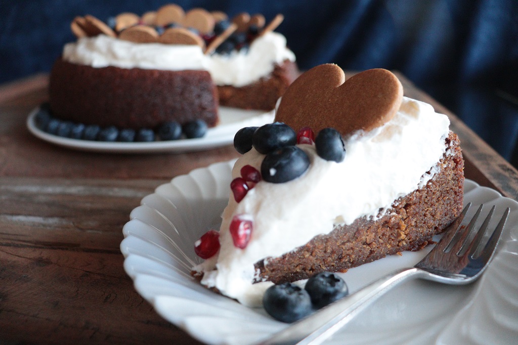 Pepperkake Kake Med Sjokolade Og Appelsin