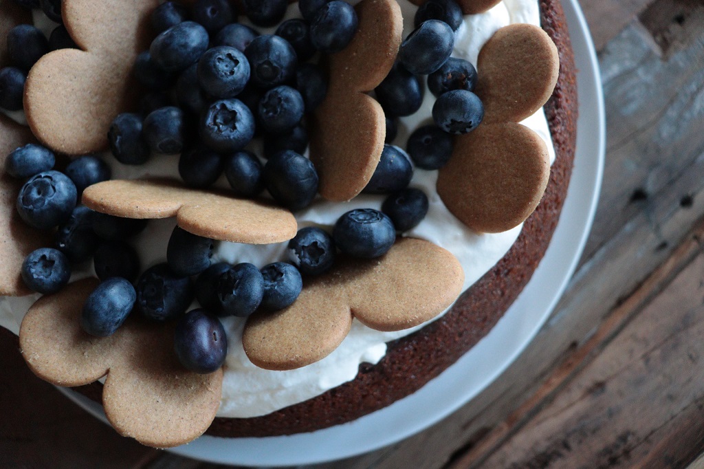 Pepperkake Kake Med Sjokoladekrem